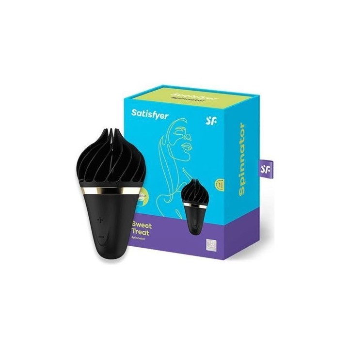 SATISFYER - SWEET TREAT SPINNATOR MARRON & ROSA