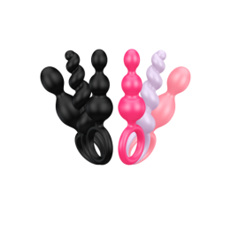 Kit Satisfyer Plugs Anales Colores