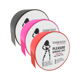 DARKNESS CINTA PARA BONDAGE ROSA NO PEGAJOSA 15M