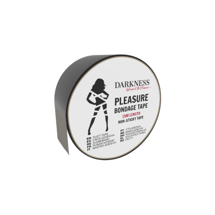 DARKNESS CINTA PARA BONDAGE ROSA NO PEGAJOSA 15M