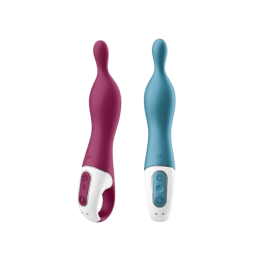 SATISFYER A-MAZING 1 VIBRADOR PUNTO A Azul