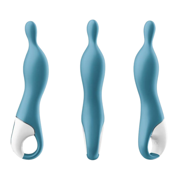 SATISFYER A-MAZING 1 VIBRADOR PUNTO A Azul