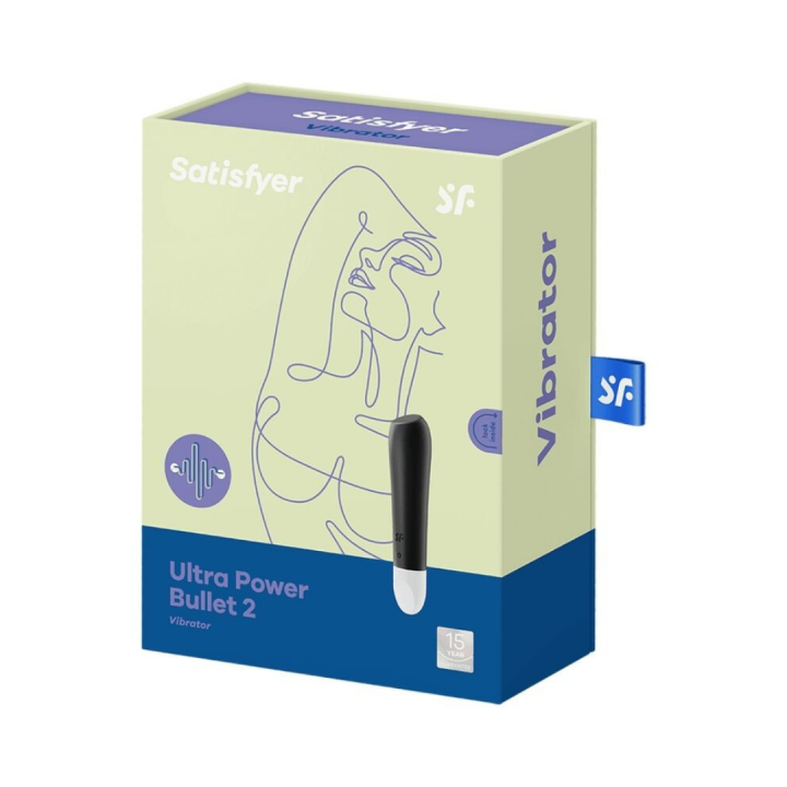 Satisfyer Ultra Power Bullet 2 Bala Vibradora Morada