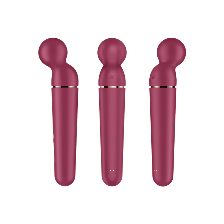 SATISFYER - PLANET WAND-ER MASAJEADOR VIBRADOR AZUL