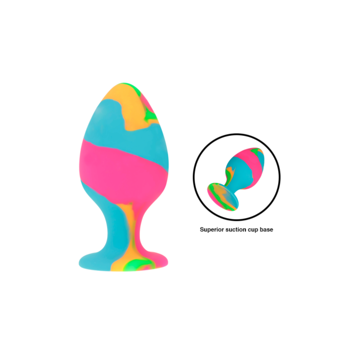 INTENSE - SET PLUGS SILICONA MULTICOLOR