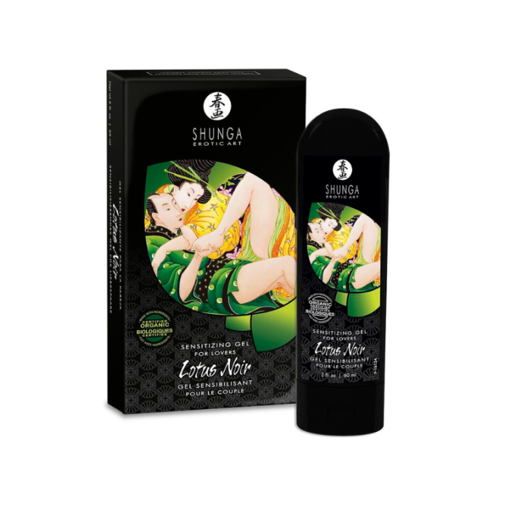Shunga Lotus Noir - Crema Sensibilizante - 60 ml