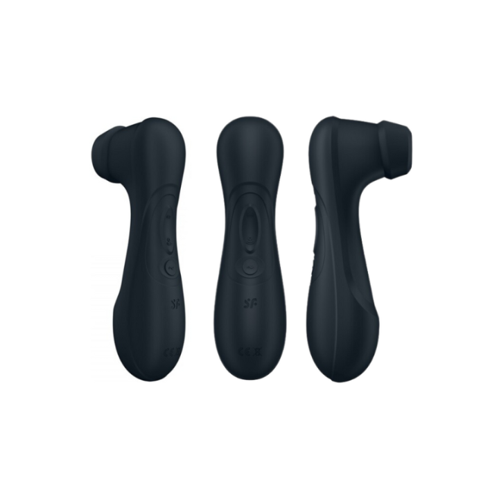 SATISFYER PRO 2 GENERACIÓN 3 - VIBRADOR AIR PULSE CON APP - NEGRO