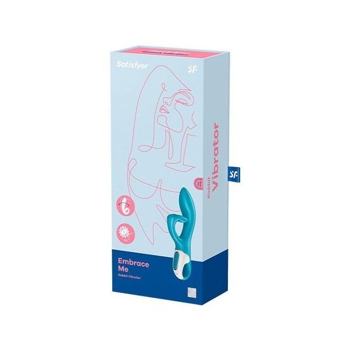 SATISFYER EMBRACE ME - TURQUESA