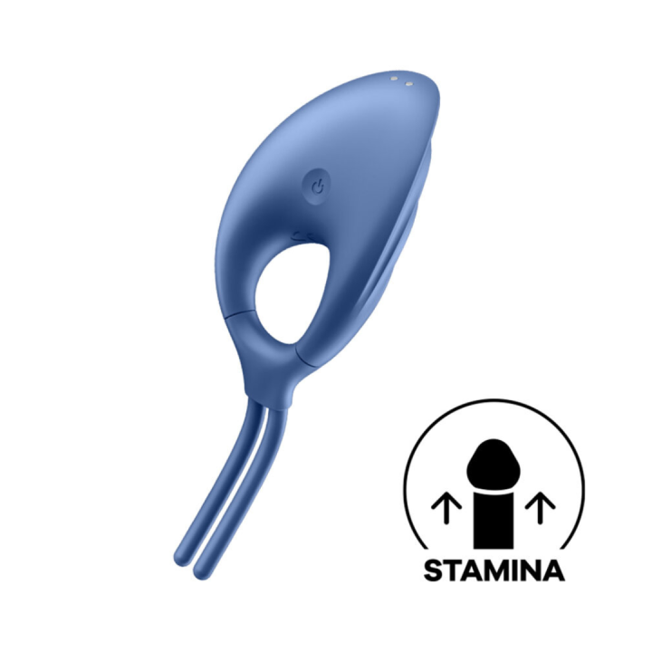 SATISFYER SWORDSMAN ANILLO VIBRADOR - VERDE