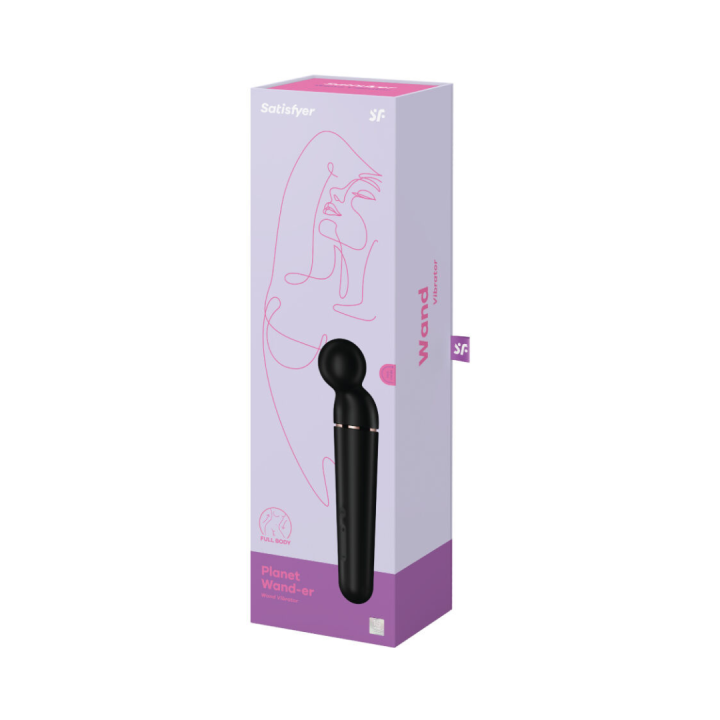 SATISFYER - PLANET WAND-ER MASAJEADOR VIBRADOR AZUL