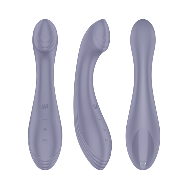 SATISFYER - G-FORCE ESTIMULADOR VIBRADOR PUNTO G MORADO