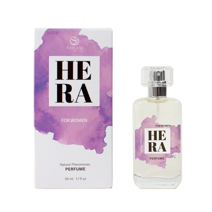 SECRETPLAY - HERA PERFUME NATURAL FEROMONAS SPRAY PARA MUJER 50 ML