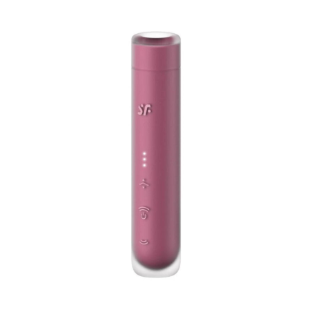 SATISFYER - FIRST KISS ESTIMULADOR CLÍTORIS POR ONDAS GRANATE