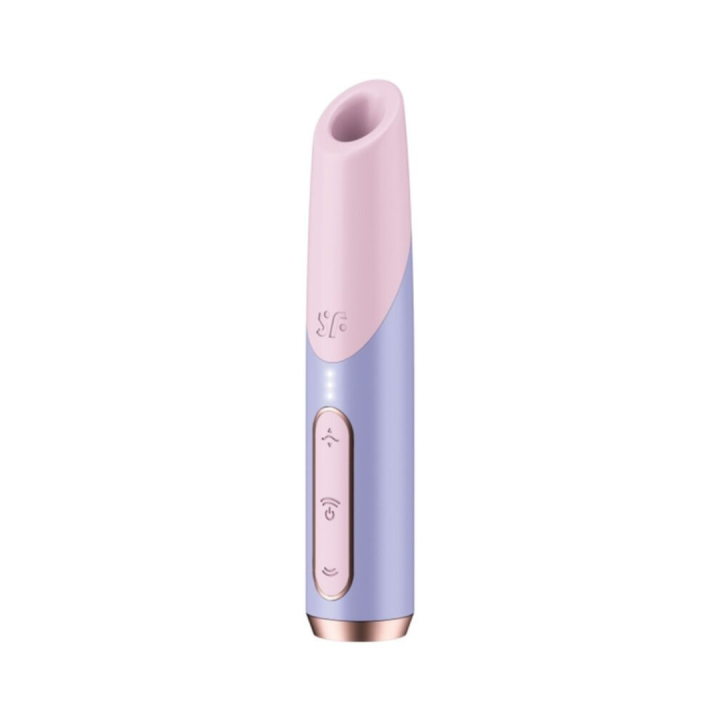SATISFYER - BOLD KISS ESTIMULADOR CLÍTORIS POR ONDAS ROSA / VIOLETA