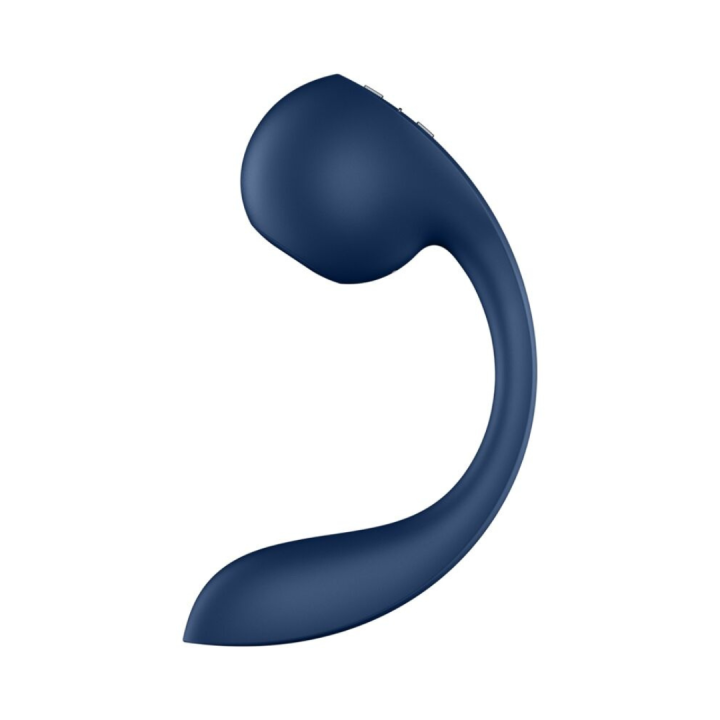 SATISFYER - PRO+ WAVE 4 ESTIMULADOR PUNTO G & AIR PULSE APLICACIÓN GRATUITA AZUL OSCURO