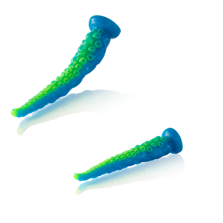 EPIC - SCYLLA DILDO TENTÁCULO FINO FLUORESCENTE TAMAÑO PEQUEÑO