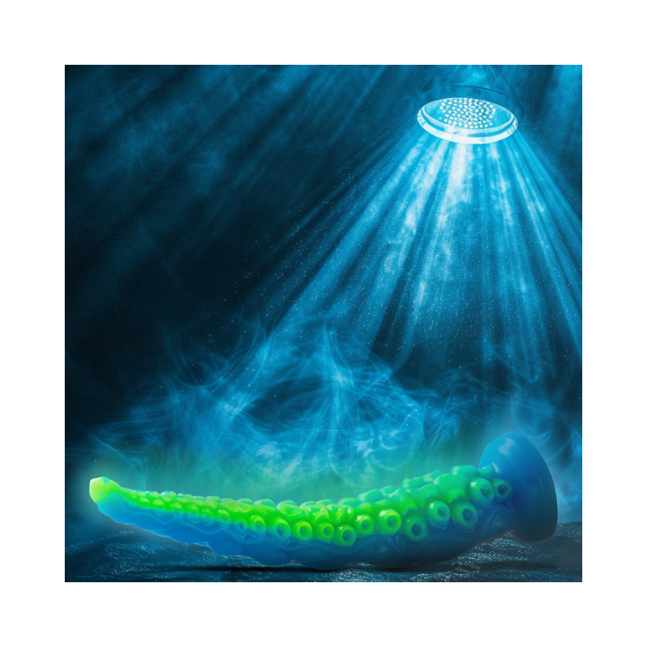 EPIC - SCYLLA DILDO TENTÁCULO FINO FLUORESCENTE TAMAÑO PEQUEÑO