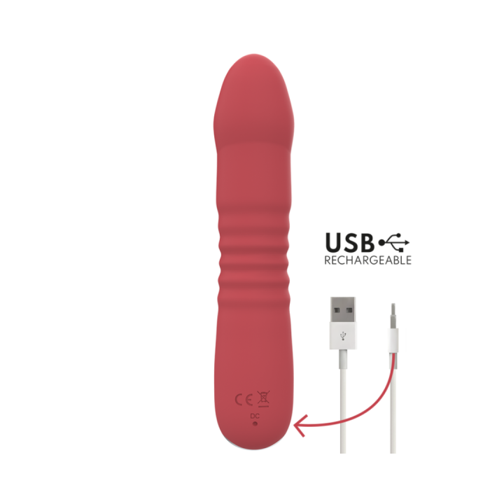 INTENSE - JUNI UP & DOWN 10 VIBRACIONES ROJO