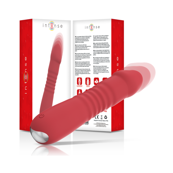 INTENSE - JUNI UP & DOWN 10 VIBRACIONES ROJO
