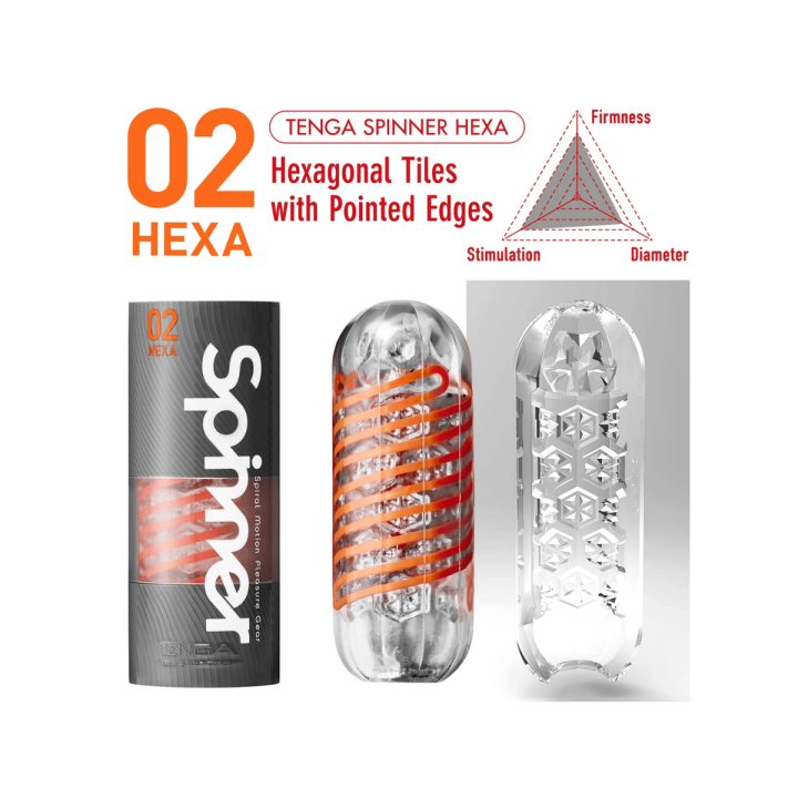 SPN-002 TENGA SPINNER - 02 HEXA