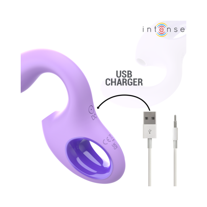 INTENSE - BAXTER VIBRADOR & ESTIMULADOR VIOLETA