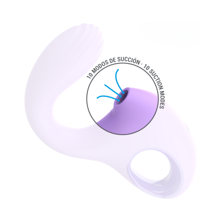 INTENSE - BAXTER VIBRADOR & ESTIMULADOR VIOLETA