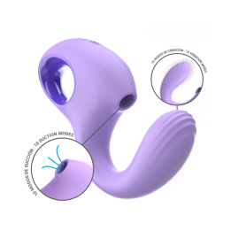 INTENSE - BAXTER VIBRADOR & ESTIMULADOR VIOLETA