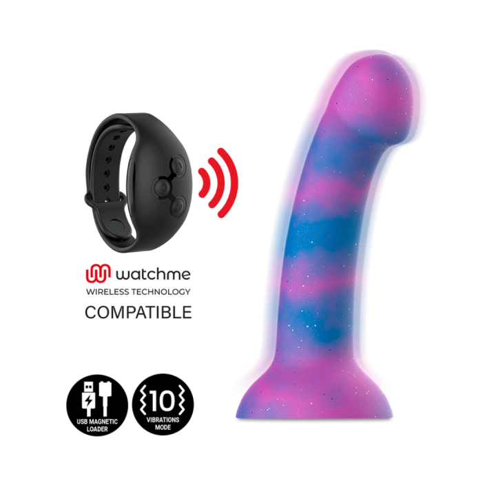 MYTHOLOGY - DION GALACTIC DILDO M - VIBRADOR COMPATIBLE CON WATCHME WIRELESS TECHNOLOGY