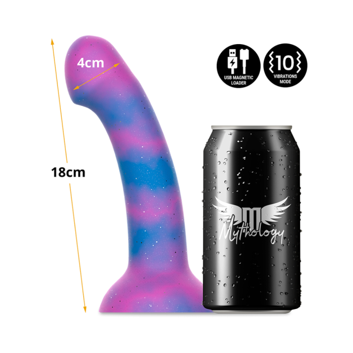 MYTHOLOGY - DION GALACTIC DILDO M - VIBRADOR COMPATIBLE CON WATCHME WIRELESS TECHNOLOGY