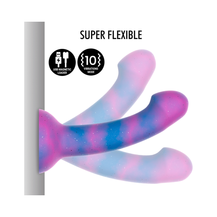 MYTHOLOGY - DION GALACTIC DILDO M - VIBRADOR COMPATIBLE CON WATCHME WIRELESS TECHNOLOGY