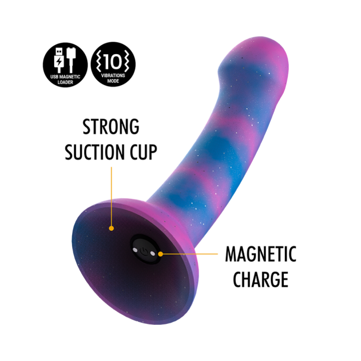 MYTHOLOGY - DION GALACTIC DILDO M - VIBRADOR COMPATIBLE CON WATCHME WIRELESS TECHNOLOGY