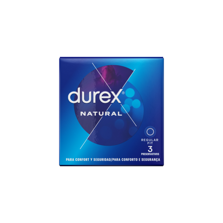 DUREX - NATURAL CLASSIC 3 UNIDADES