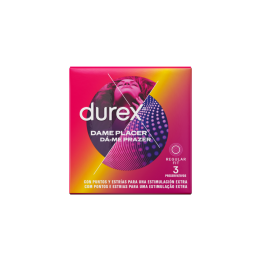 DUREX - DAME PLACER 3 UNIDADES