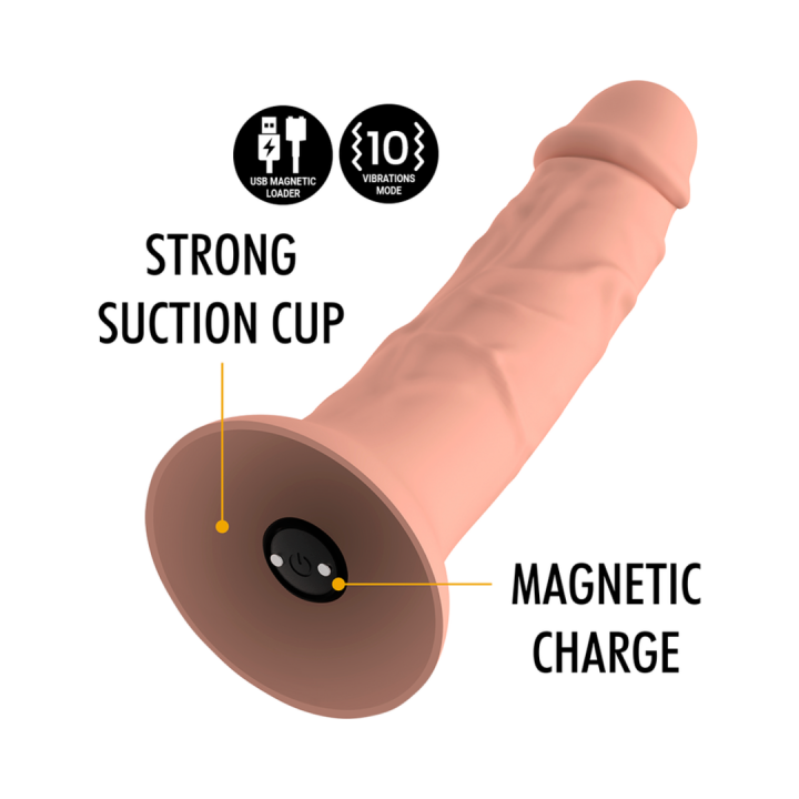 MYTHOLOGY - ASHER ORIGINAL DILDO S - VIBRADOR COMPATIBLE CON WATCHME WIRELESS TECHNOLOGY