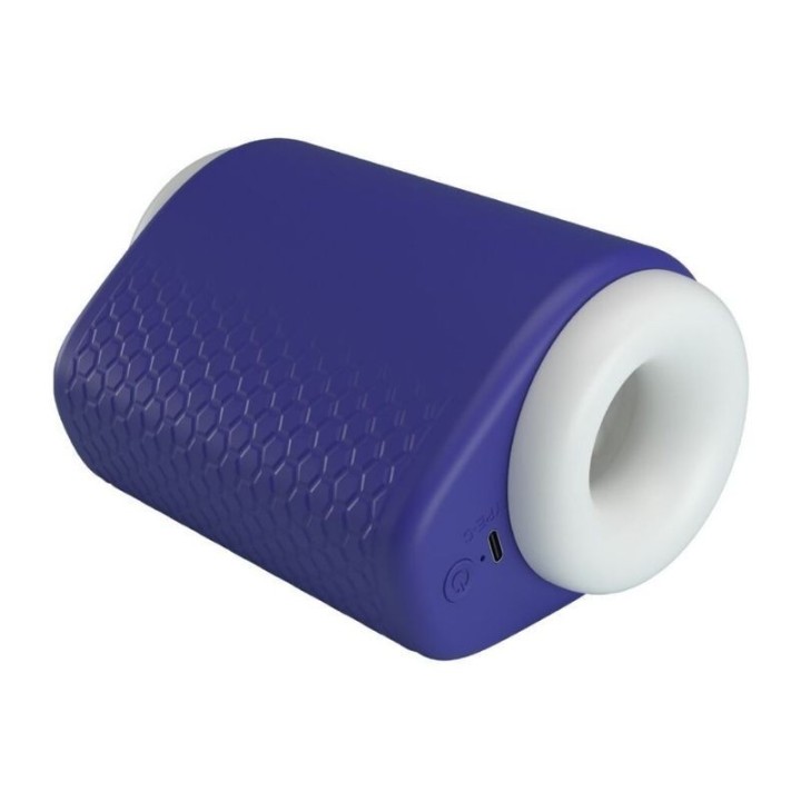 PRETTY LOVE - DJ LADY MASTURBADOR MASCULINO CON VIBRACIÓN 5 CONFIGURACIONES MORADO