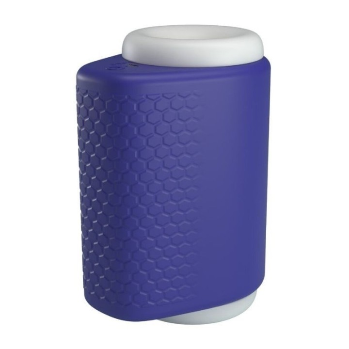 PRETTY LOVE - DJ LADY MASTURBADOR MASCULINO CON VIBRACIÓN 5 CONFIGURACIONES MORADO