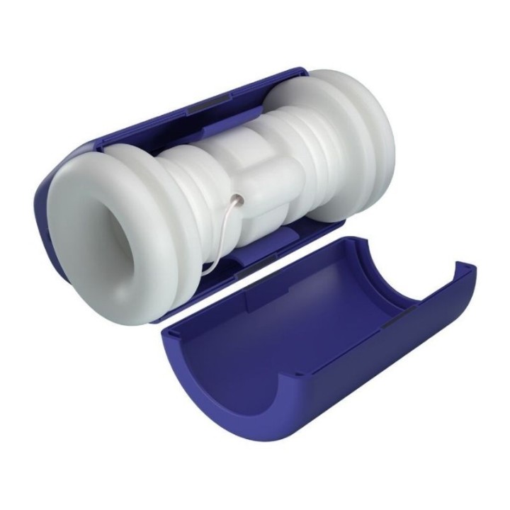 PRETTY LOVE - DJ LADY MASTURBADOR MASCULINO CON VIBRACIÓN 5 CONFIGURACIONES MORADO