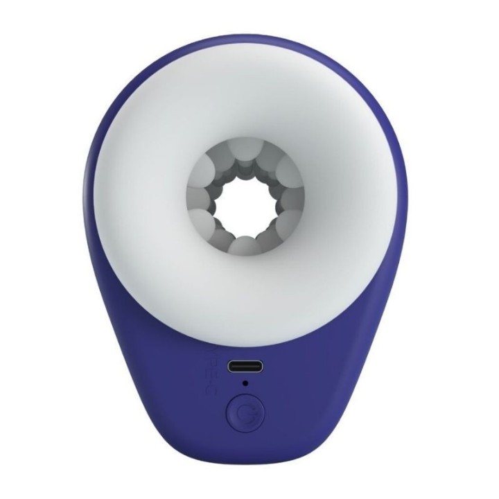 PRETTY LOVE - DJ LADY MASTURBADOR MASCULINO CON VIBRACIÓN 5 CONFIGURACIONES MORADO