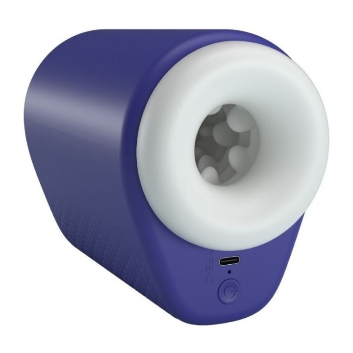 PRETTY LOVE - DJ LADY MASTURBADOR MASCULINO CON VIBRACIÓN 5 CONFIGURACIONES MORADO