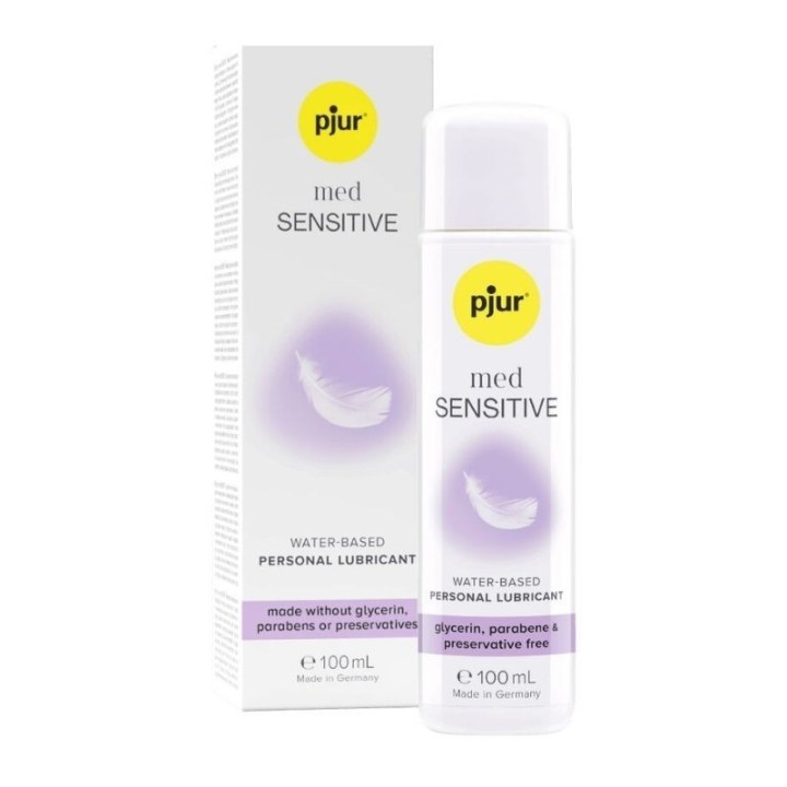 PJUR - MED SENSITIVE GLIDE LUBRICANTE BASE AGUA 100 ML