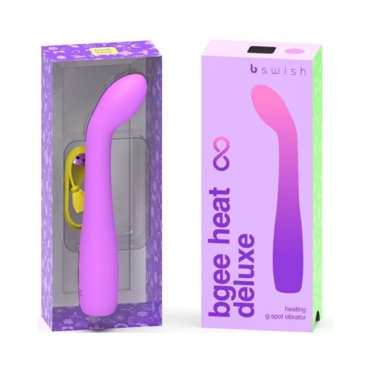 B SWISH - BGEE HEAT INFINITE DELUXE VIBRADOR RECARGABLE SILICONA LAVANDA
