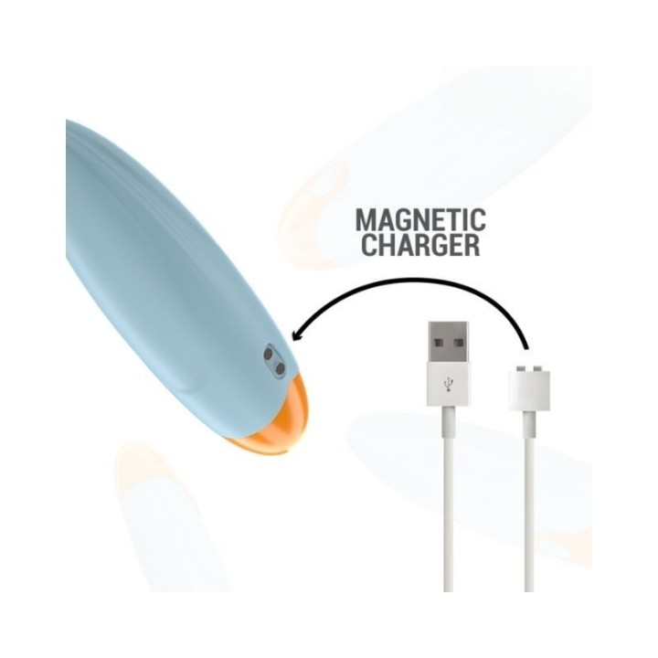 INTENSE - MIKE BALA VIBRADORA 10 VIBRACIONES AZUL