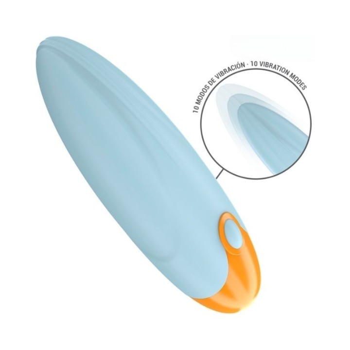 INTENSE - MIKE BALA VIBRADORA 10 VIBRACIONES AZUL