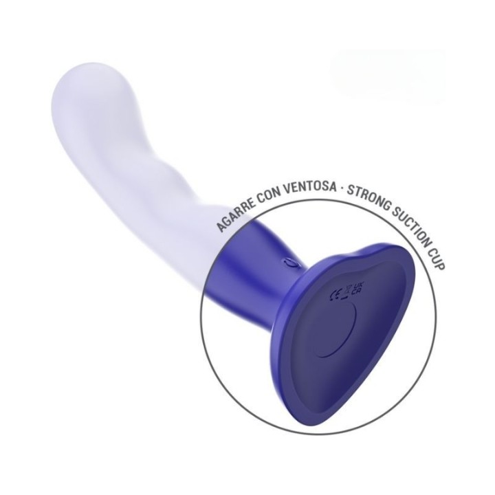INTENSE - SHORTY VIBRADOR CON VENTOSA AZUL CONTROL REMOTO
