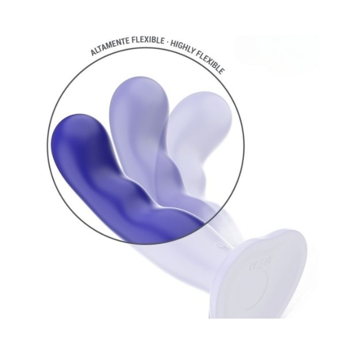 INTENSE - SHORTY VIBRADOR CON VENTOSA AZUL CONTROL REMOTO