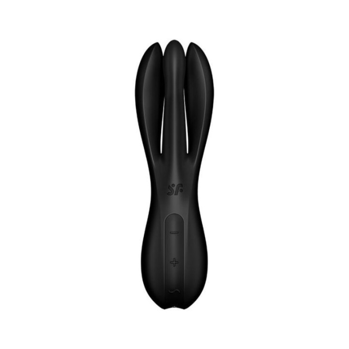 SATISFYER - THREESOME 2 VIBRADOR NEGRO