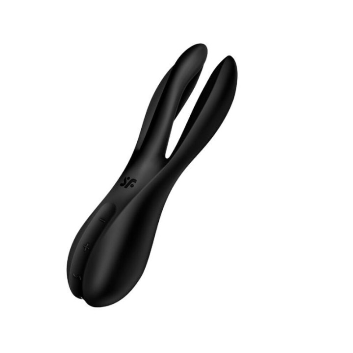 SATISFYER - THREESOME 2 VIBRADOR NEGRO