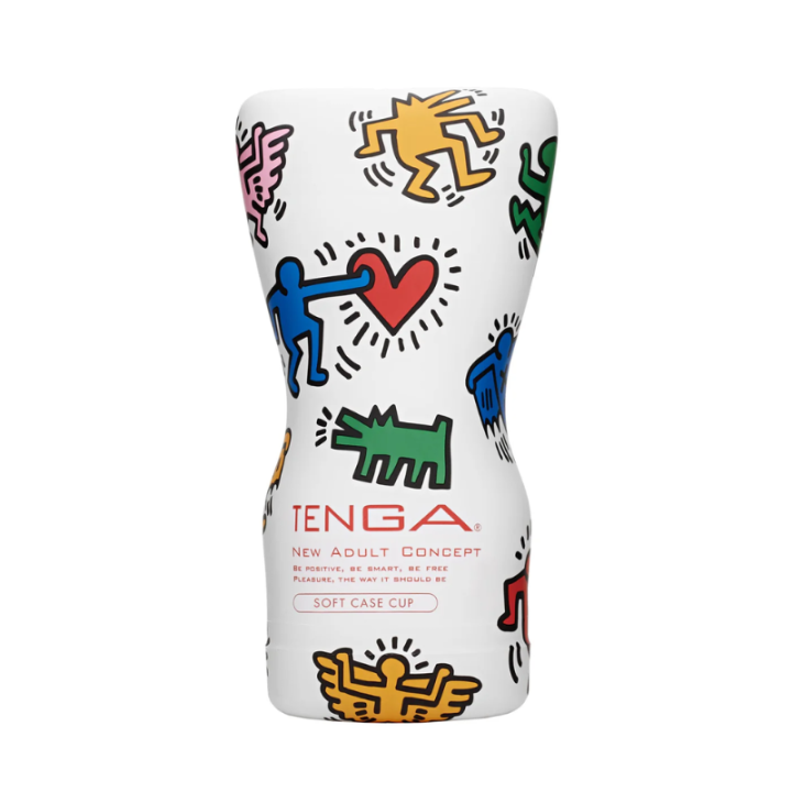 Diseño exterior del artista callejero Keith Haring