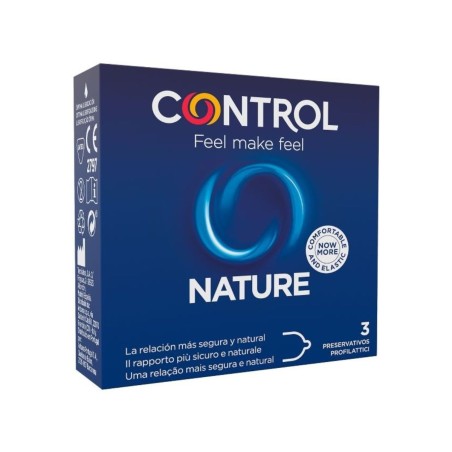 Caja de 3 unidades de Preservativos Nature, de Control