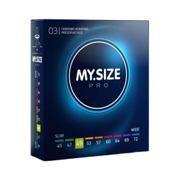 My Size Pro — Preservativos Talla 49 mm  — caja 3 unidades